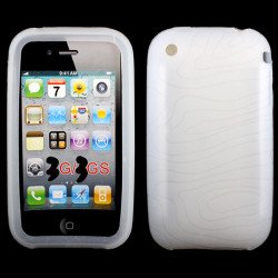 iPhone 3GS Silicone Case (White)